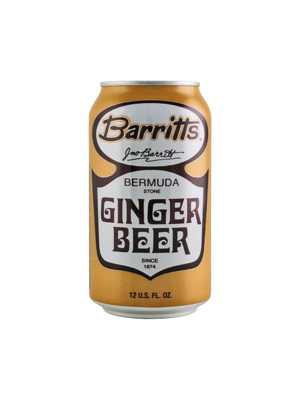BARRITTS GINGER BEER 6PK 12OZ CANS