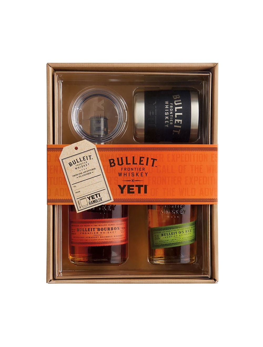 BULLEIT BOURBON WITH BULLEIT RYE & YETI GIFT SET