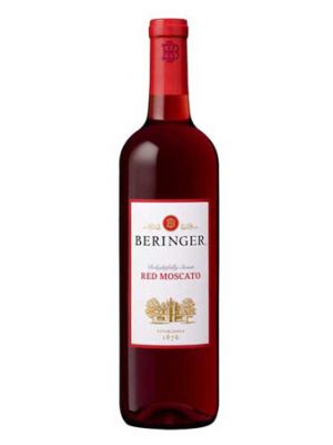 BERINGER RED MOSCATO 750mL