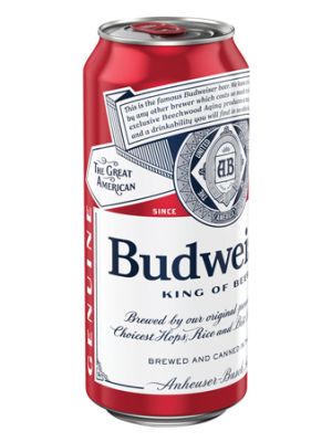 BUDWEISER 12PK 16OZ CANS