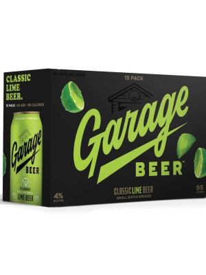 GARAGE BEER LIME 12PK CANS