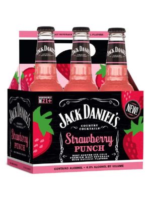 JACK DANIELS SOUTHERN PEACH 6PK 12OZ BTLS
