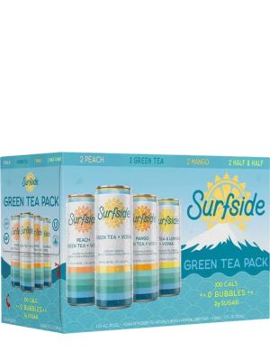 SURFSIDE GREEN TEA VRTY 8PK