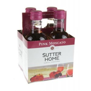 SUTTER HOME RED MOSCATO 4PK 187mL
